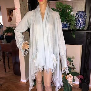 Vanita Rosa cashmere open cardi